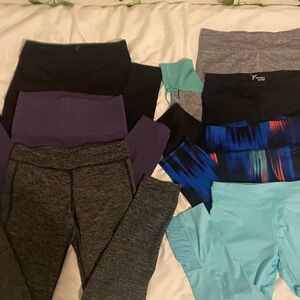 Girls Colorful Leggings Bundle